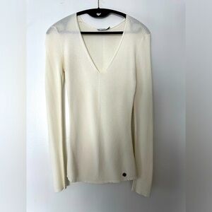 Versace collection long sleeve top, size 44 (M)